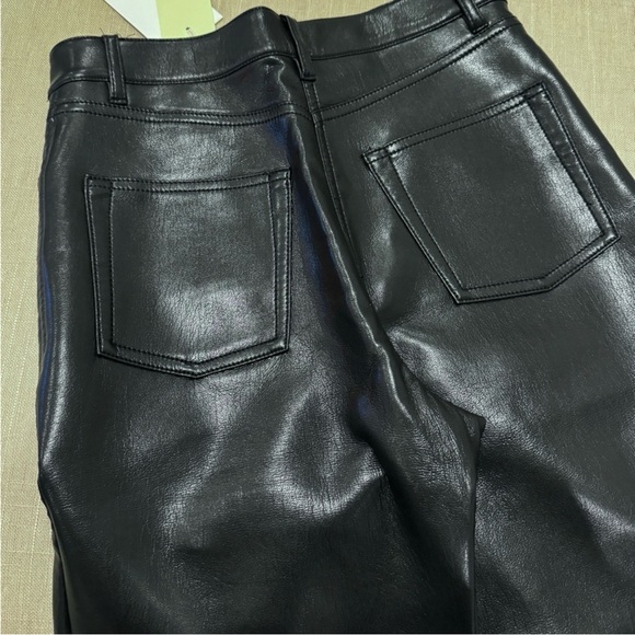 Aritzia New Wilfred Free Melina Straight Pants. Faux Leather. New. 0 size size - Picture 4 of 16